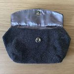 Vintage Black Beaded Pouch / Bag Photo 2