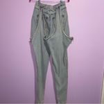 Minaa Monroe Thigh High Double Denim Jeans Women Sz S Streetwear Casual Country Blue Photo 5