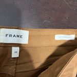 frame denim Frame Denim Le Crop Mini Boot Cut Jeans Caramel Coated Mid Rise Women’s Size 26 Photo 7