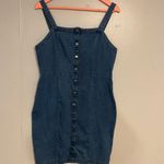 Active USA  Blue Denim Mini Dress Photo 2