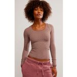 Free People  Intimately Love Letter Long Sleeve New with Tags Size XS/S Photo 1