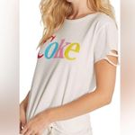 Wildfox NWT  Coke Stellar White Graphic Tee Size Medium Photo 1