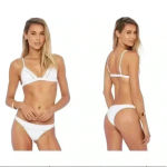 Ellejay  x Revolve Women's Daniela Blanket Stitch Swim Bottom Size M NEW Photo 1