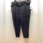 Calvin Klein  Size XL Black Belted Dress Pants. New With Tags. Photo 2