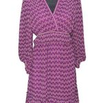 Max Studio Floral Balloon Sleeve A-line Dress Photo 1