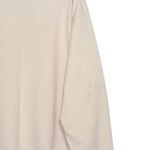 Sporty & Rich 100% Cotton Cream Crewneck Sweatshirt Size Large Made in USA Photo 4