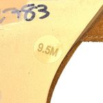 Gianni Bini Brown Suede Open-Toe Sandals Festival Boho Concert Lace-Up Ankle Block Heel 9.5 Photo 8