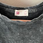 SO Acid Wash Black Shift Dress Photo 2