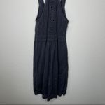 Gap  Cotton‎ Sweater Dress Crochet Trim Photo 5