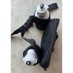 Jansport Vintage 90s  Fanny Pack Purple Waist Hiking Belt Bag + 2 Bottle Holders Photo 14