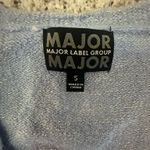 Dry Goods  - Blue crisscross sweater Photo 2