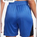 Nike NWT  Fly Women’s Basketball Shorts Blue Small Photo 2