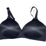 NWT SOMA Embraceable Wireless Full Coverage Bra Black Size 40D Lightly Lined Photo 0