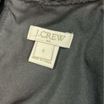 J.Crew Black Velvet Sleeveless Peplum Top Size 2 Y2K Grunge Academia Style Photo 10