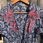 Athleta  Ikat Embroidered Long Sleeve Swim Tunic S Photo 2