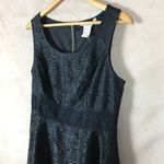 American Rag Plus 0X Black Lace Fit & Flare Dress NWT Photo 1