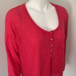 Victoria's Secret Victoria’s Secret Red long sleeve pajama shirt and pink plaid pants size small Photo 3