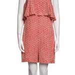 Creatures of Comfort pink silk romper size S Pink Photo 0