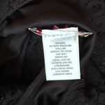 Three Pink Hearts | Elegant Black Lace Lined Top with Sheer Sleeves Photo 8