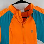 Little Donkey Andy 1/2 Zip Cycling Vest Size Medium Reflective Breathable Womens Orange Photo 6