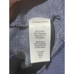 Coldwater Creek Navy Blue Embroidered Hooded Button Front Shirt Jacket Top 2X Photo 8