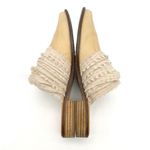 Kelsi Dagger  Brooklyn Alder Mules Size 9 Tan Leather Pointed Toe Boho Slip On Photo 10
