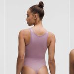 Lululemon  Wundermost Ultra-Soft Nulu Square-Neck Sleeveless Bodysuit size Small Photo 1