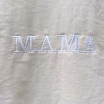 “MAMA” Handmade Sweatshirt Tan Photo 0