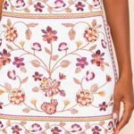 Francesca's Francesca’s Floral Embroidered Skirt Photo 0