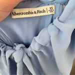 Abercrombie & Fitch Cinched Bust Light Blue Bow Midi Dress XS Photo 3