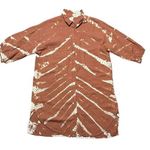 Young Fabulous and Broke YFB Tie Dye Shirt Dress Sz M Hippie Boho Bohemian Western Photo 0