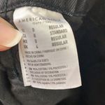 American Eagle  High Waist Paper Bag Mom Black Crop Jeans Photo 1