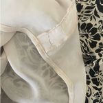 Club Monaco  Silk Dress 4 Black White Whimsical Floral Fairy‎ Boho Cottagecore Photo 8