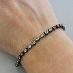 Vintage Rhinestone Tennis Bracelets (set of 2) Photo 5
