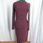 Cache Deadstock  Embellished Crimson Dress Size 10 Photo 2