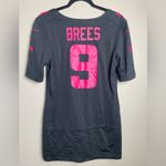 Nike  NFL‎ Womens Size Small Drew Brees Breast Cancer Awareness Jersey Photo 4