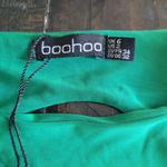 Boohoo  Silky Open Back Long Sleeve Bodysuit Size 2 Photo 3