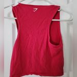 Gymshark Barbie Fuschia Pink Logo Spellout Crop Top Sleeveless Tank Size Small Photo 3