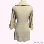 Nanette Lepore Y2k 2000s vintage gorgeous cream peacoat coat Photo 4