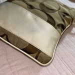Coach Vintage  Tan Signature Monogram Canvas Crossbody Bag Photo 6
