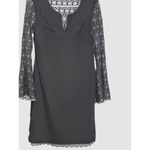 Roz & Ali  Women's Pullover Lined Bodycon Dressy Dress Bell Long Sleeves Size Sm Photo 7