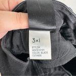 3x1 NYC W3 Channel Seam Skinny Jeans Black Size 24 Photo 7