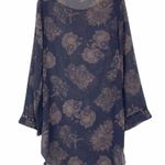Anthropologie Anthro Gentle Fawn Sheer Floral Shift Dress Tunic Sz S Photo 1
