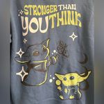 Star Wars  Grogu Stronger Than You Think Graphic Mandalorian Sweatshirt - size XL Photo 1