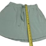 Lou & grey NEW  Light Sage Green Mini Skirt Summer Athleisure Coastal Stretch XS Photo 7