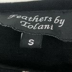 Tolani Feathers by  Mandi Moto Jacket Small Photo 6