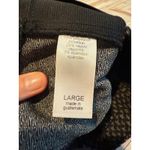 Maurice's NWT Womens Pants Black Gray Pattern Stretch Comfort Large Leggings L Photo 2