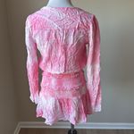 We Were All Pretty Girls Pink Tie Dye Mini Dress Size M Photo 5