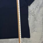 Brooks Brothers Red Fleece Navy Blue Scoop Neck T Shirt Women's L Rayon Blend Size L Photo 6