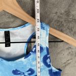 Adidas NWT Racerback Active Dress Womens S Blue Floral Tie Dye Skater Fit Tennis Photo 6